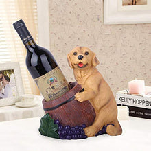 Resin Crafts Dog Model Wine Rack Home Decoration Wine Cabinet Decoration Slay Speight Creative Red Wine Rack