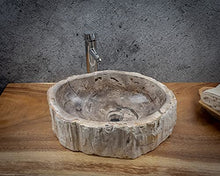 Rococo - Lavabo in legno oliato (immagine reale), misura 50 x 46 cm