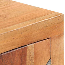 vidaXL Credenza 60x30x75 cm in Legno Massello di Acacia