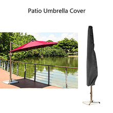 Sunsbell Ombrellone a sbalzo sfalsato Impermeabile Ombrellone da Giardino per Esterni