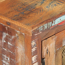 vidaXL Credenza Decorata con Buddha 60x35x75 cm in Legno di Recupero