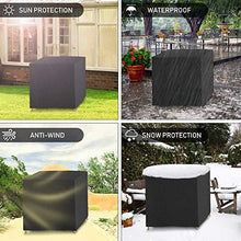 chenxiaspindes - Copertura impermeabile rettangolare per mobili da giardino