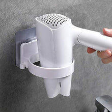 Supporto per asciugacapelli a parete di alta qualità per il bagno, per asciugacapelli e 2 pezzi