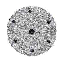 Mendler Base Piede per ombrellone Rotonda HWC-F92 Granito Marmorizzato 24kg Grigio
