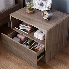 Yyqx Comodino Comodino Moderno Semplice Mini Comodino con 1 cassetto Exquisite Pratica Governo di immagazzinaggio Comodini Letto