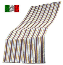 Tenda da Sole per Esterno a Righe con Anelli e Ganci Misura 140x300cm PRONTA all'Uso Made in Italy