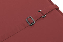sleepling 193927 Set di 2 Cuscini per Sedia con Schienale Alto da Giardino, 120 x 50 x 6 cm, Rosso
