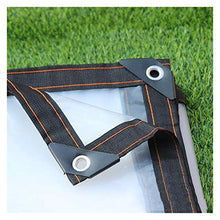LXHONG Telone Trasparente Impermeabile con Occhielli，Telo Trasparente，Vetro in PVC Trasparente Impermeabile Tenere Caldo Facile da Pulire Copertura Vegetale Cofano per Auto, Personalizzabile