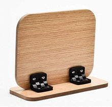 ZCM Specchio per Il Trucco, Desktop Ad Alta Definizione Specchio di Bellezza in Legno A Un Lato Specchio Pieghevole per Specchi Specchio Princess Portatile da Tavolo di Grandi Dimensioni