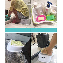 AWCPP Leero Scale Portatile Scale Lavanderia Sgabello Sgabello da Banco Nano Sgabello da Bagno Sgabello da Bagno per Bambini Antiscivolo Panca per Bambini Sgabello Bagno Sgabello Toilette Sgabello To