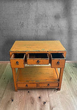 Asia Kommodel - Credenza Arancio (76 x 78 x 42 cm), in stile asiatico, stile anni '5
