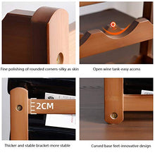xiaoli Portabottiglie per Vino Multistrato di bambù Red Wine Rack recinto Bottle Holder Moderna del Vino Rosso del Basamento della mensola Bar Home Storage Decoration Scaffale per Vino
