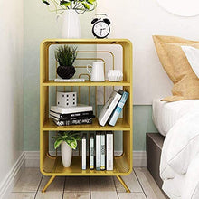 KSW_KKW Moderna Minimalista Comodino cremagliera in Ferro Bookshelf Piano Rack Stampante da Ufficio scaffale Display Rack