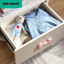 LICHUAN - Comodino per bambini, con 1 cassetti, colore: Rosa