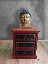 Asia - Cassettiera con cassetti (70 x 53 x 35 cm)