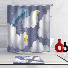 LIYAN Combinazione Bagno. Immagini Chiare E Colori Vivaci Rendono Il Tuo Bagno Pieno di Vita. Accessori da Bagno. Mongolfiera. Giraffa.