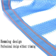 Shade net Blue Sun, Materiali Ecologici di Alta qualità, Densità A 8 Pin, Sono Disponibili Varie Dimensioni, Rete per Ombreggiatura Esterna per Cortile, Rete per Isolamento Termico