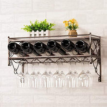 Leifeng Tower Classico Wine Rack Acciaio + Legno Solido Wallmounted Rame MultiReplacement No Assembly Required Adatto for Vetro sul Mercato Facile da installare Forte Portata
