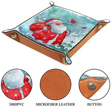 DragonSwordlinsu COOSUN - Cassettiera con Babbo Natale con uccellini, per ufficio, casa