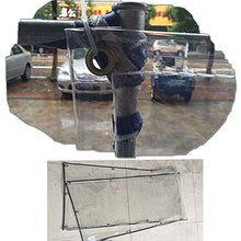 XHCP Telo di Tela Cerata Telo di plastica Trasparente con Occhielli Copertura per Piscina Impermeabile Pianta Protettiva, Trasparente, Multi Dimensioni, Personalizzabile (Dimensioni: 1,4x1,9 m)