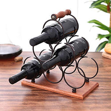 ASDFGHJKL Wine Rack Rimovibile Whisky Visualizzare Scaffale di Metallo Monte Kitchen Wine Bottle Holder Stand Organizer
