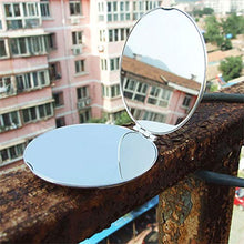 Specchio da Trucco Pieghevole Piccolo Specchio a Doppia Faccia a Specchio Specchio per Il Trucco Specchio Speciale per Ladies squisita e compatta