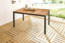 Greemotion Mackay Tavolo da Giardino, Alluminio, Antracite, ca. 150 x 74 x 90 cm