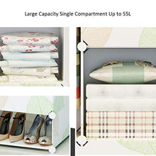 Kylincss Armadio per Vestiti Portatile Armadio Armadio per Camera da Letto Armadietto di stoccaggio Cube, capiente