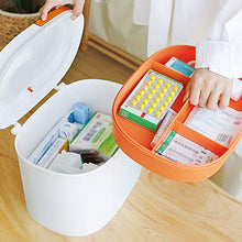 Tomyeer, scatola per medicinali di primo soccorso, scatola di plastica per medicinali, armadietti per pillole rosa