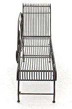 Panchina stile romantico Winnipeg ferro 156cm ~ colore bronzo