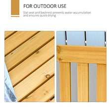 Panchina 2 Posti a Dondolo da Giardino 124x76x95 cm in Legno