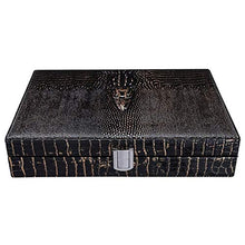 ZLMMY Caso di Corsa del Sigaro, Portatile Pelle Cigar Humidor Cedar Wood Storage Case Cigar Box di Legno