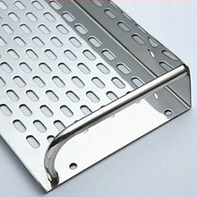 Giplar - Mensola da Parete per Bagno, Non autoadesiva, in Acciaio Inox