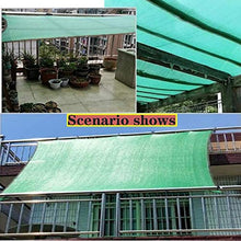 KTYX Rete Parasole Serre Antivento, Crittografia Addensante Crema Solare Resistente Traspirante Terrazza Esterna Giardino Succulente, 23 Taglie,Verde,3x6m