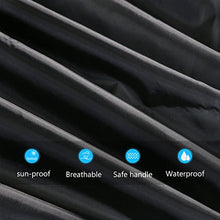 WINOMO Copertura per mobili da giardino, impermeabile, per tavolo da esterno, 213 x 132 x 74 cm