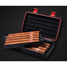 SMEJS Cigar Separatore - Un Portatile Cigar Humidor Valigia con Un igrometro e umidificatore