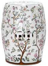 Safavieh Lenka - Sgabello da Giardino, per Interni ed Esterni, Bianco/Multicolore