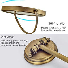 Specchio Specchio per Il Trucco Specchio a Parete a Muro Vanity Specchio Specchio da Bagno a Doppia Faccia Mirror Specchio Verde Bronzo Specchio Movoo