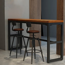 Decorative stool Sgabello Alto da Bar, caffetteria da tè, bancone da Negozio, sgabuzzino Industriale Sgabello da Bar, Ristorante, Sedia da Pranzo, 68-90 cm (Dimensioni : B)