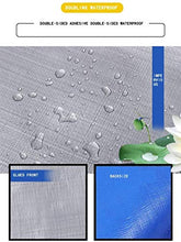 N / A Mobili copertine Giardino Copertura Impermeabile Esterna Solare Ispessimento Tela Copertura del Camion Tetto Ombra mobili da parapioggia plastica (Colore, Blu Reale, Dimensioni, 4x4m).