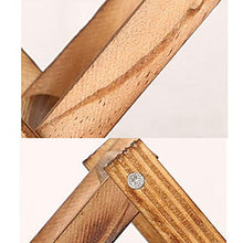 Jeerbly Portabottiglie in legno rosso per vino, portabottiglie