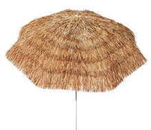 Joy Summer Ombrellone Spiaggia in Paglia Tropicale Hawaii in Rafia Sintetica 220 cm 48080