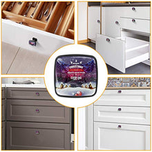 4 PCS Pomelli per Porta,Pomolo per Mobile,Pomelli per Mobili con Viti,Maniglia per Armadietto,Pomelli per Porta,Pomelli per Cassetti per Porta,Armadio,Cassetto e Credenza,Biglietto di auguri di Natale