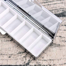 BanGSUN - Contenitore portatile per pillole, in metallo, mini contenitore