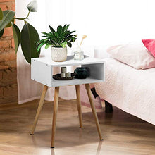 DREAMADE Tavolino da Salotto in Legno Comodino Piccolo per Cameretta, 40x30x54cm