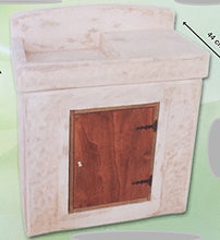 ARTISTICA GRANILLO LAVABO in Cemento, LAVELLO, MOBILETTO in Legno, Misure: 84X44 H101 CM.