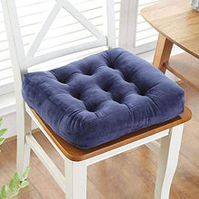 XHNXHN - Cuscini per sedia, cuscini per sedia, in peluche, antiscivolo, per studenti, 45 x 45 cm, per cucina, sala da pranzo, giardino, sedia