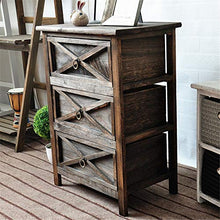 Comodino Comodino Cassetto in Legno Armadietto Multifunzione for Soggiorno Camera da Letto Cameretta for Bambini Completamente assemblata Accanto al Divano Marrone Arredamento Moderno