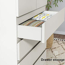 RR-YRN Comodino Bianco Comodino, Armadietto da 3 Cassetti, Semplice Comodino Moderno E Comodo, Comodino, Mobili da Camera da Letto Comodino, 60 * 42 * 67 Cm
