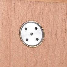 Scatola di sigari, mini humidor per sigari in pelle con igrometro e umidificatore Scatola da sigaro da viaggio in cedro da viaggio portatile per 20 sigari (8,3 x 7,8 x 1,9 pollici)(Marrone)